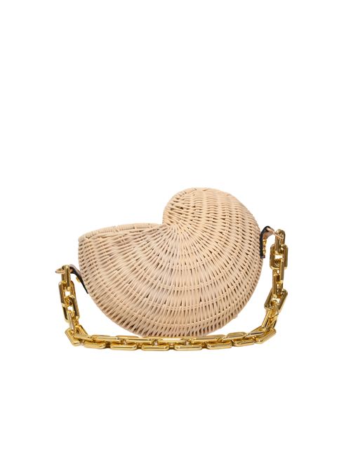 Borsa conchiglia paglia NO SECRETS | 261NB002PAGLIA